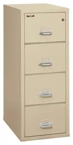 4 Drawer Vertical Fireproof File Cabinet - 18 Wide