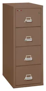 4 Drawer Vertical Fireproof File Cabinet - 18