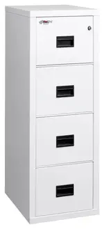 4 Drawer Vertical Fireproof File Cabinet - 18 Wide