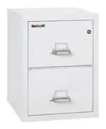 2 Drawer Fireproof File Cabinet - Letter Size