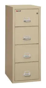 4 Drawer Fireproof File Cabinet - Legal Size