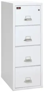 4 Drawer Fireproof File Cabinet - Letter Size