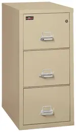 3 Drawer Fireproof File Cabinet - Letter Size