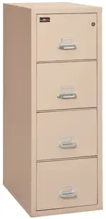 4 Drawer Fireproof File Cabinet - Legal Size