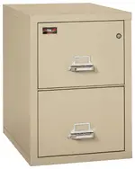 2 Drawer Fireproof File Cabinet - Legal Size