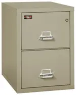 2 Drawer Fireproof File Cabinet - Legal Size