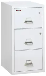 3 Drawer Fireproof File Cabinet with Hidden Safe