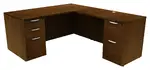 L Shaped Desk with Drawers