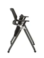 Mesh Back Nesting Chair with Arms