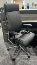 Black Leather Executive High Back Chair