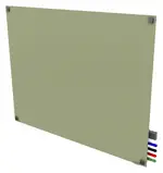 Magnetic Glass Dry Erase Whiteboard