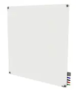 Magnetic Glass Dry Erase Whiteboard - 48 x 48