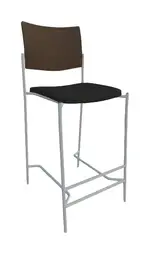 Bar Stool with Back