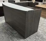 L-Shaped Reception Desk with Transaction Counter