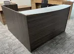 L-Shaped Reception Desk with Transaction Counter