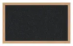 Rubber Bulletin Board with Wood Frame - 48