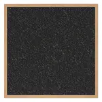 Rubber Bulletin Board with Wood Frame - 48