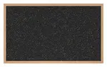 Rubber Bulletin Board with Wood Frame - 60