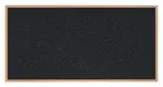 Rubber Bulletin Board with Wood Frame - 96