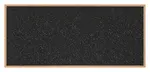 Rubber Bulletin Board with Wood Frame - 120