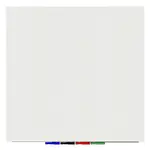 Magnetic Glass Dry Erase Whiteboard - 48 x 48