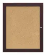 Enclosed Bulletin Board - 24 x 36