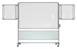 Rolling Whiteboard for Classroom - 132 x 76