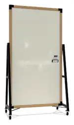 Mobile Glass Dry Erase Board