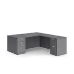 L Shaped Desk with Drawers