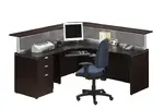 L Shaped Reception Desk