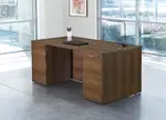 Rectangular Desk with Drawers