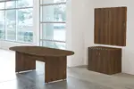 Conference Table with Storage and Whiteboard