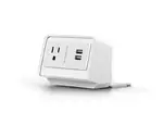 FlexCharge 3 - Desk AC & USB Power Module - White