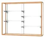 Wall Mounted Display Case with Aluminum Frame - 60 x 48