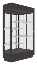 Vertical Display Case with LED Lighting - 48