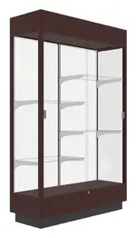 Vertical Display Case with LED Lighting - 48