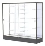 Glass Display Case with Aluminum Frame - 72 x 66