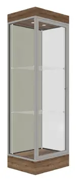 Tower Display Case with LED Lighting - 24