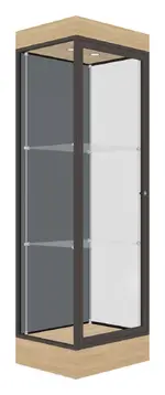 Tower Display Case with LED Lighting - 24