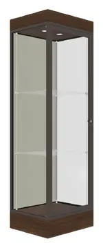 Tower Display Case with LED Lighting - 24