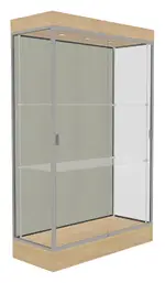 Large Display Case with LED Lighting - 48 x 76