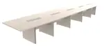 Large Boat Shaped Conference Table