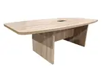 8 FT Aspen Laminate Boat Shape Conference Table