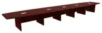 Large Boat Shaped Conference Table