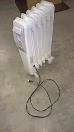 Electric Radiator Space Heater