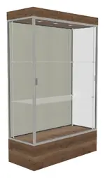 Lighted Display Case with 12 Base - 48 x 76