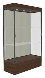 Lighted Display Case with 12