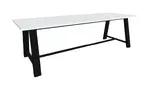 Rectangular Conference Table with Steel Frame - 30