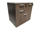Modern Walnut Combo Lateral File 