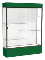 Tall Glass Display Case with Lights -  60 x 80